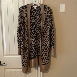 Sincerly Jules Leopard/Cheetah Print Cardigan